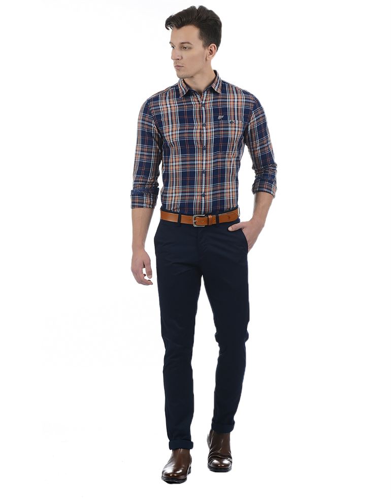 Ed Hardy Men Casual Wear Checkered Shirt